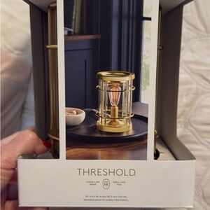 Threshold Edison Wax Melt Warmer with Gold Accents